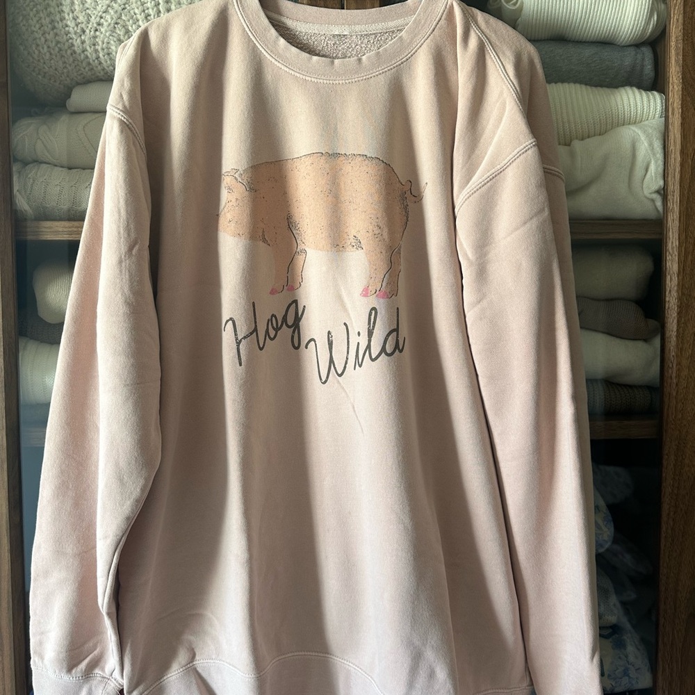 Hog Wild Graphic Sweatshirt